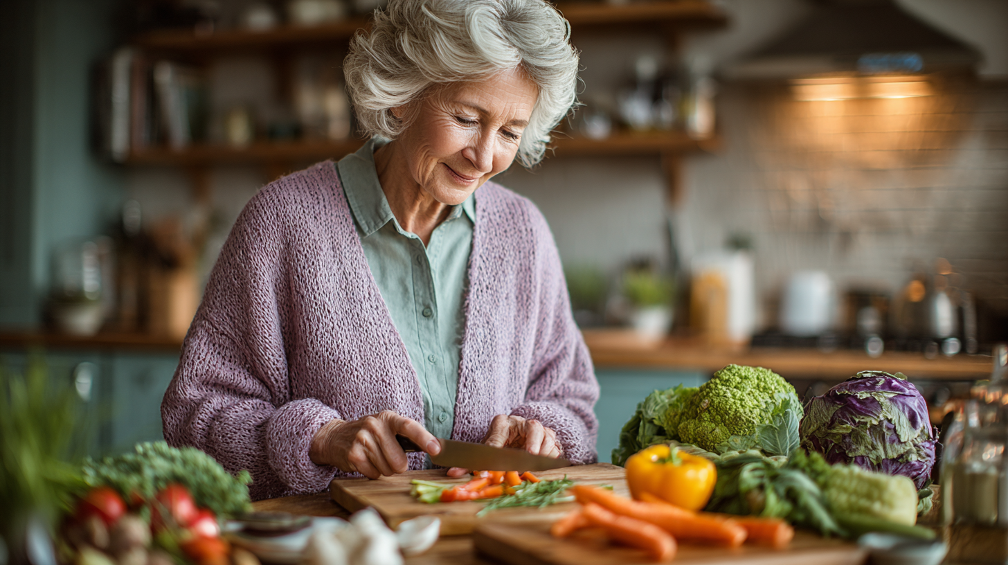 Здорове харчування для старших людей